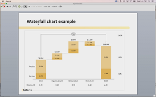 excel for mac waterfall chart